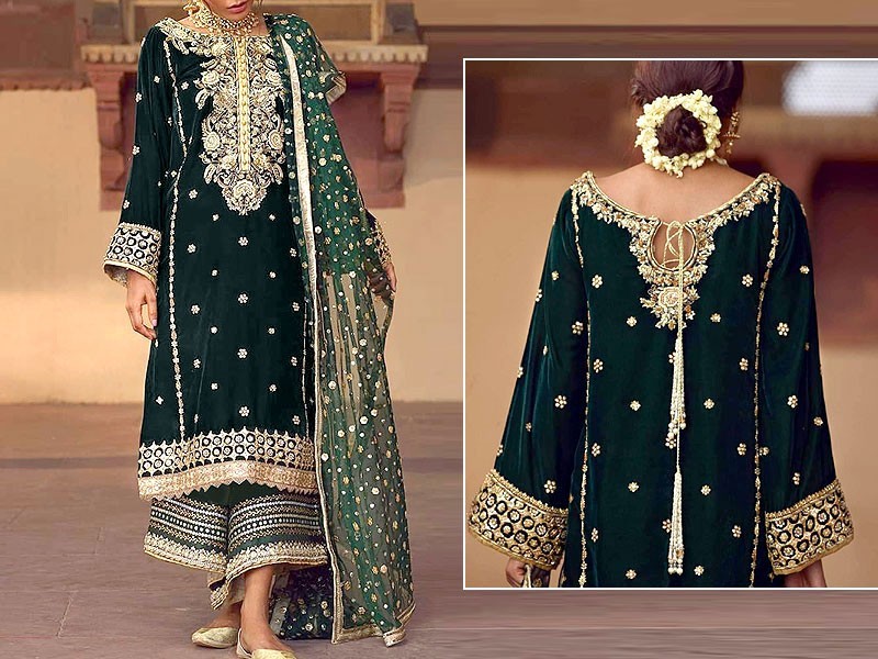 Velvet Dresses in Pakistan