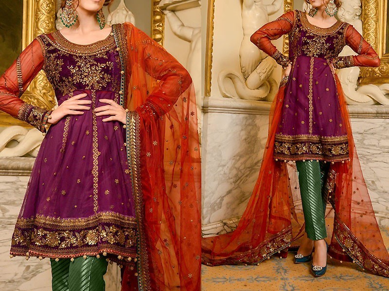 Best Mehndi Dresses Color Combinations | PakStyle Fashion Blog