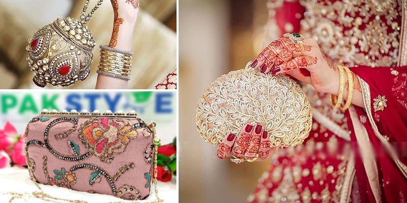 Bridal, Girls, Ladies Clutches Purse Designs in Pakistan 2023/ 2024