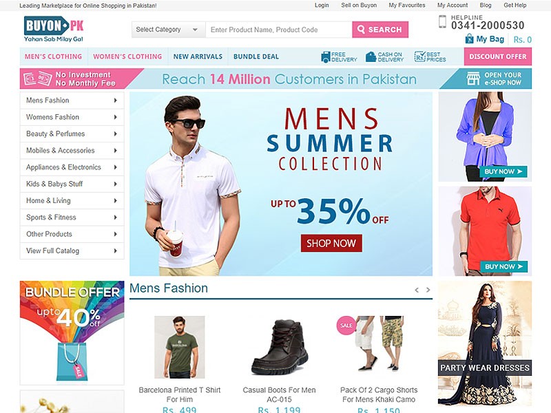 Top Online Shopping Websites in Pakistan | PakStyle Fashion Blog
