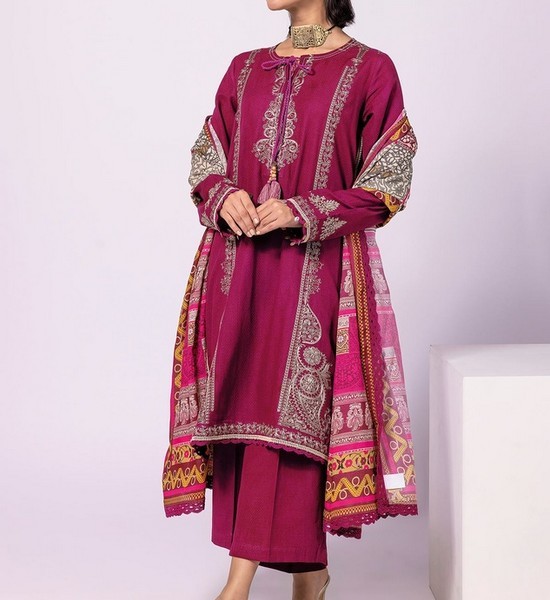 Latest Khaadi Winter Dresses Collection 2023-24 | PakStyle Fashion Blog
