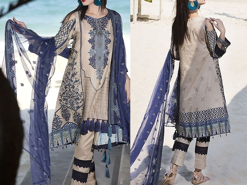 Motifz Premium Embroidered Lawn 2018 Volume 1