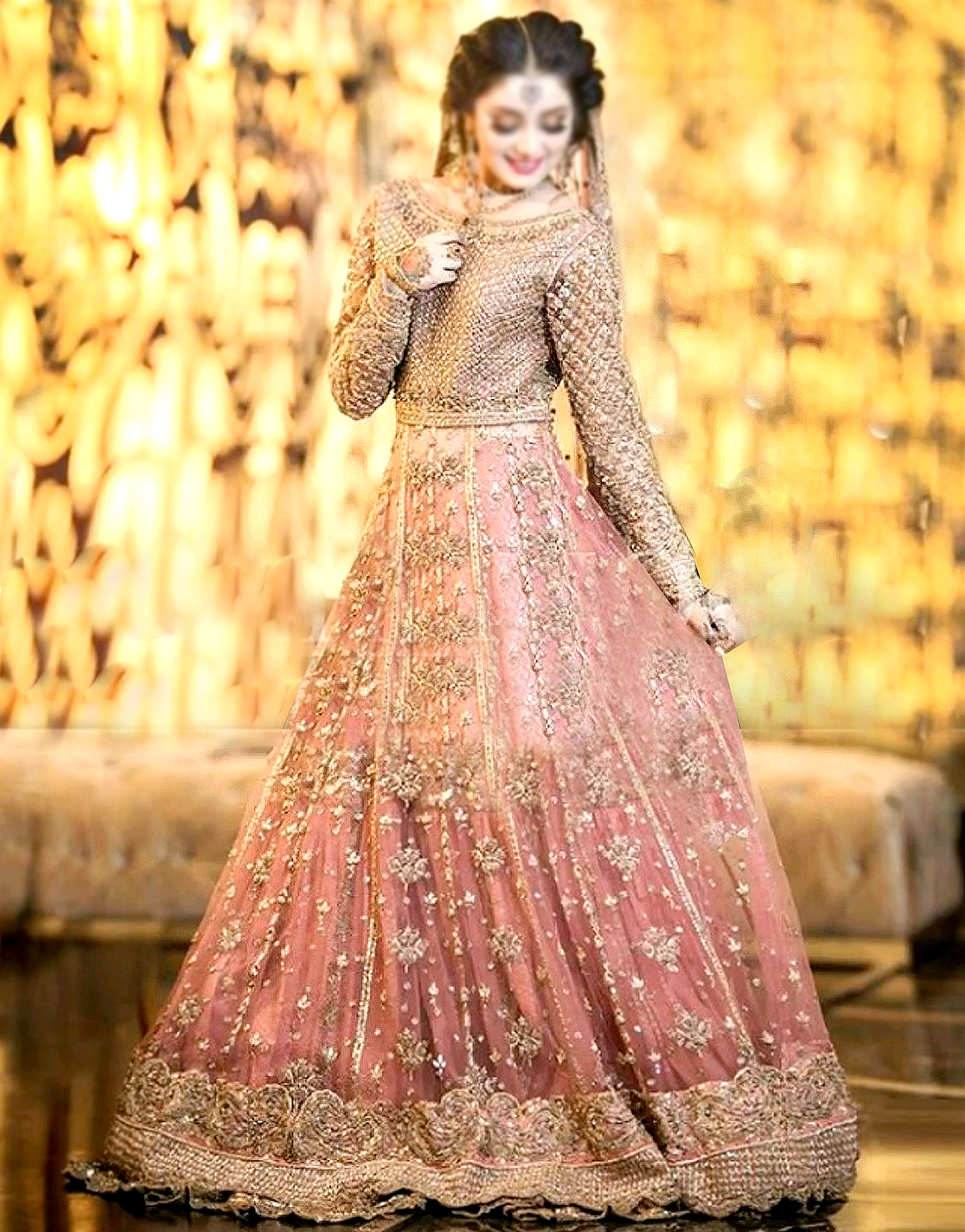 maxi dress pakistani wedding