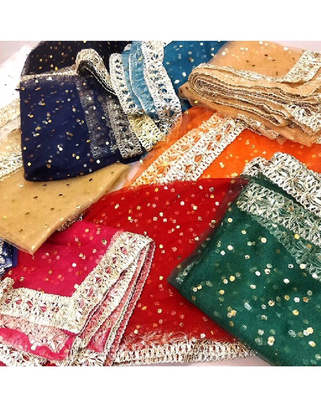 Gota Lace Net Dupatta of Your Color Choice Price in Pakistan (M014996 ...