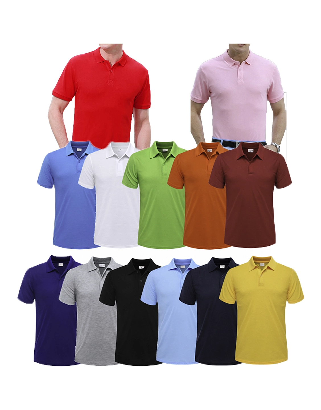 100 Plain Polo Shirts Wholesale Price in Pakistan (M007399) - 2023 ...