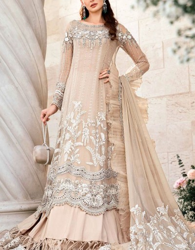 Luxurious 3D Handwork Heavy Embroidered 