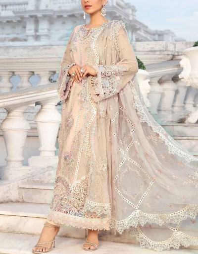 Luxury Heavy Embroidered Fancy Chiffon W