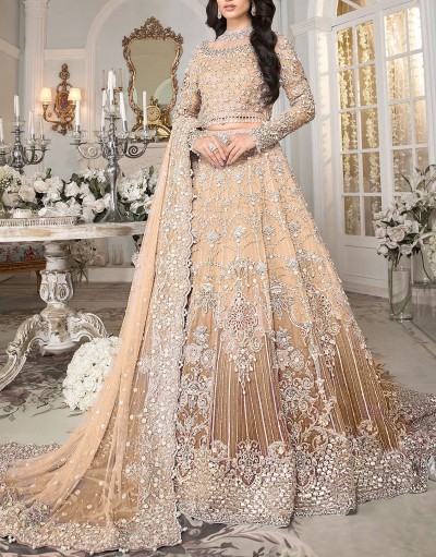 Luxury Handwork & Heavy Embroidered Net 