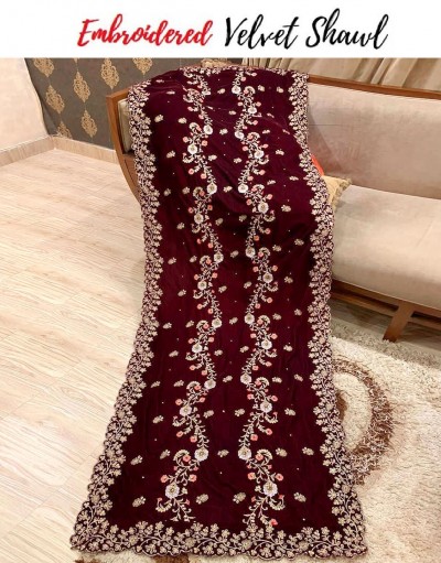 Premium Quality Heavy Embroidered Bridal