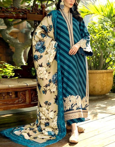 All-Over Digital Print Embroidered EID L